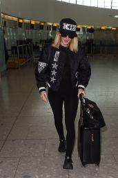 Ellie Goulding - Flying Out of Heathrow Airport in London 2/11/2016