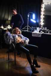 Ellie Goulding - Photo Shoot at Her Show in Antwerp - Behind the Scenes, February 2016