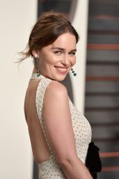Emilia Clarke – Vanity Fair Oscar 2016 Party in Beverly Hills, CA