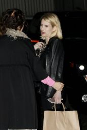 Emma Roberts - Leaving Chateau Marmont in Los Angeles 2/20/2016