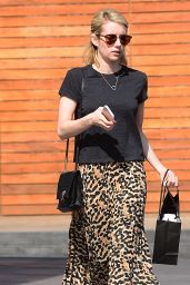 Emma Roberts Street Style - Out in Los Angeles, CA 2/23/2016