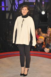 Emma Willis - Celebrity Big Brother Live Eviction Show at the Big Brother House in Hertfordshire 2/2/2016