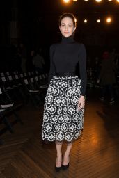 Emmy Rossum at the Monse Fashion Show in New York City, 2/12/2016