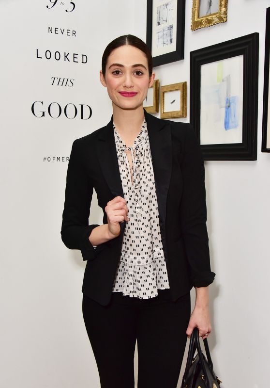Emmy Rossum - Of Mercer Women Of Substance Underground Supper Club in New York City, NY 2/17/2016