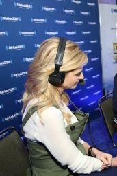 Erin Andrews – SiriusXM Set at Super Bowl 50 Radio Row in San Francisco, CA 2/5/2016