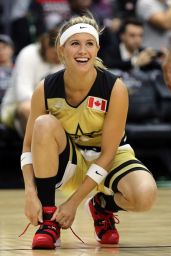 Eugenie Bouchard - NBA Celebrity All-Star Game in Toronto, February 2016