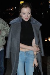 Francesca Eastwood Night Out Style - at Craigs Restaurant in West Hollywood 2/2/2016 