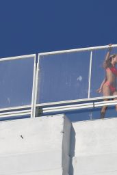 Hannah Ferguson - Modeling in a Bikini in Miami, FL 2/18/2016