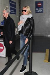 Heidi Klum Airport Style - at LAX in Los Angeles 2/1/2016 