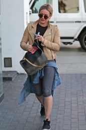 Hilary Duff - at the Gym in Los Angeles, February 2016
