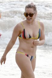 Hilary Duff in a Bikini at a Beach in Maui 2/4/2016 