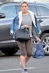 Hilary Duff in Leggigns - Out in Beverly Hills, CA 2/01/2016