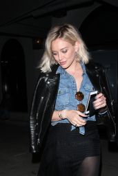 Hilary Duff Night Out Style - Leaving Craig