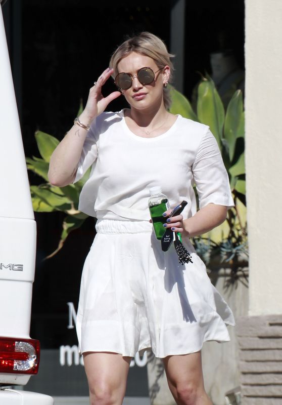 Hilary Duff - Out in Los Angeles 2/24/2016