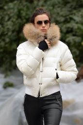 Irina Shayk Casual Style - Out in NYC 2/17/2016
