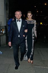 Jacqui Ainsley - Leaves the Princess Trust Dinner Gala in London 2/4/2016