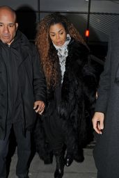 Janet Jackson at Lazarides Art Gallery in London 2/10/2016
