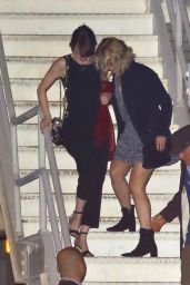 Jennifer Lawrence & Emma Stone at the Adele Concert in Los Angeles, February 2016