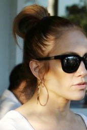 Jennifer Lopez Street Style - Out in West Hollywood 2/15/2016