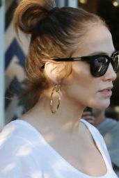 Jennifer Lopez Street Style - Out in West Hollywood 2/15/2016