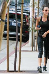 Jessica Alba After a Workout - Out in Los Angeles, 2/28/2016