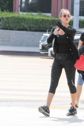 Jessica Alba After a Workout - Out in Los Angeles, 2/28/2016