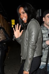 Kelly Rowland Night Out Style - Out for Dinner in Los Angeles, CA 1/30/2016