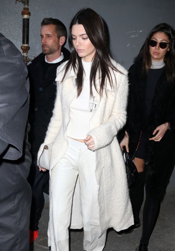 Kendall Jenner - Leaving Calvin Klein Fashion Show in New York City, February 2016