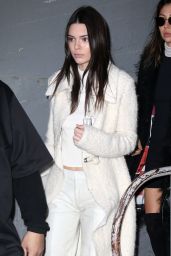 Kendall Jenner - Leaving Calvin Klein Fashion Show in New York City, February 2016