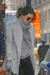 Kendall Jenner Street Fashion - Out in NYC 2/5/2016 