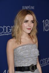 Kiernan Shipka – Costume Designers Guild Awards 2016 with LACOSTE in Beverly Hills