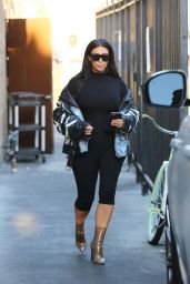 Kim Kardashian Casual Style - Out in Los Angeles, CA 2/24/2016