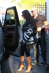 Kim Kardashian Casual Style - Out in Los Angeles, CA 2/24/2016