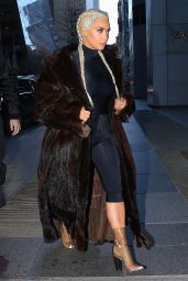 Kim Kardashian Style - Out in New York City, NY 2/13/2016 