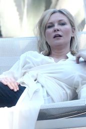 Kirsten Dunst - On the Set of a Photo Shoot in Los Angeles, February 2016