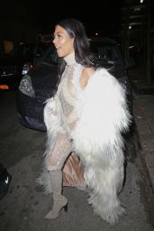 Kourtney Kardashian Style - at Negril Village Restaurant in New York City, February 2016