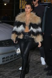 Kourtney Kardashian Style - Out in New York City, NY 2/10/2016