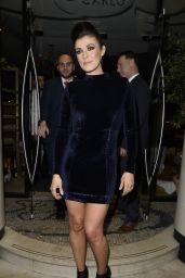 Kym Marsh Night Out Style - San Carlo Restaurant in Manchester 1/30/2016