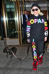 Lady Gaga - Leaving Her Apartment in New York City 2/19/2016