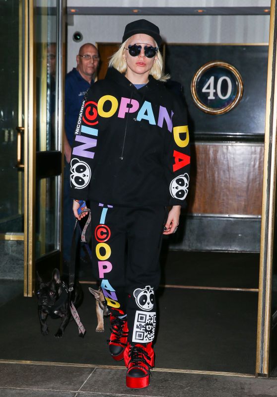 Lady Gaga - Leaving Her Apartment in New York City 2/19/2016