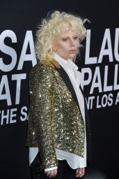 Lady Gaga – Saint Laurent Show at The Palladium in Los Angeles 2/10/2016