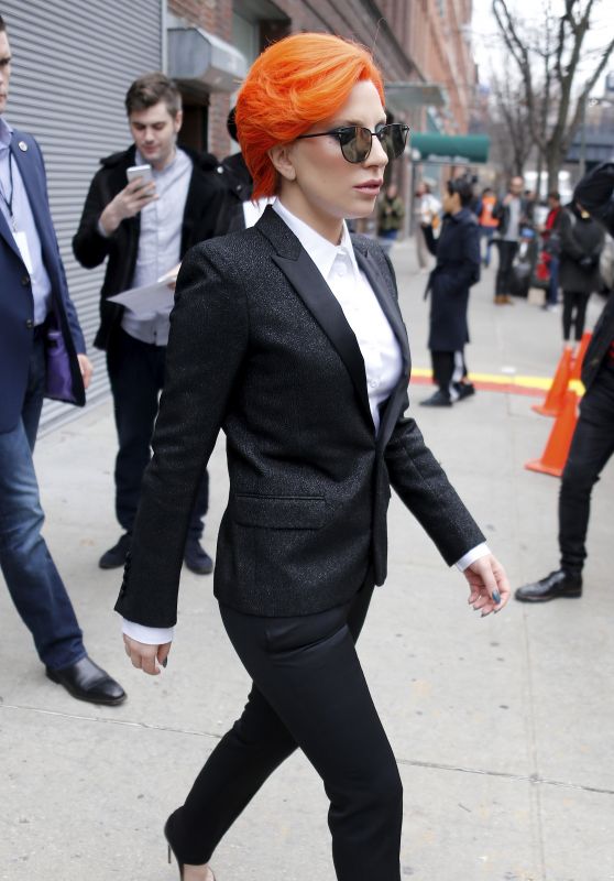 Lady Gaga Style - Nicopanda Show - New York Fashion Week 2/17/2016