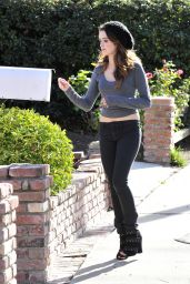 Laura Marano Getting Her Mail in Los Angeles 2/15/2016