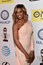 Laverne Cox – NAACP Image Awards 2016 Presented by TV One in Pasadena, CA
