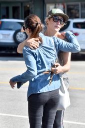 Lea Michele in Leggings - Out in Los Angeles 2/22/2016