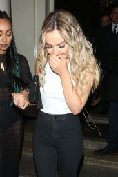 Leigh-Anne Pinnock & Perrie Edwards Night Out - London, UK 2/24/2016