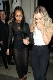 Leigh-Anne Pinnock & Perrie Edwards Night Out - London, UK 2/24/2016
