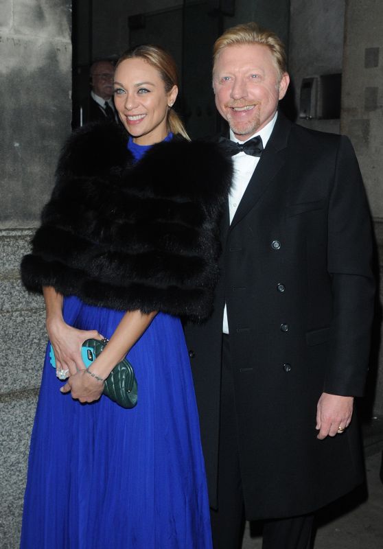 Lilly Becker and Boris Becker - Leaves the Princess Trust Dinner Gala in London 2/4/2016