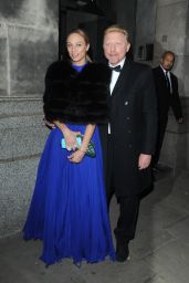 Lilly Becker and Boris Becker - Leaves the Princess Trust Dinner Gala in London 2/4/2016