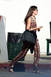 Lily Aldridge Casual Style - Out in Los Angeles 2/8/2016 